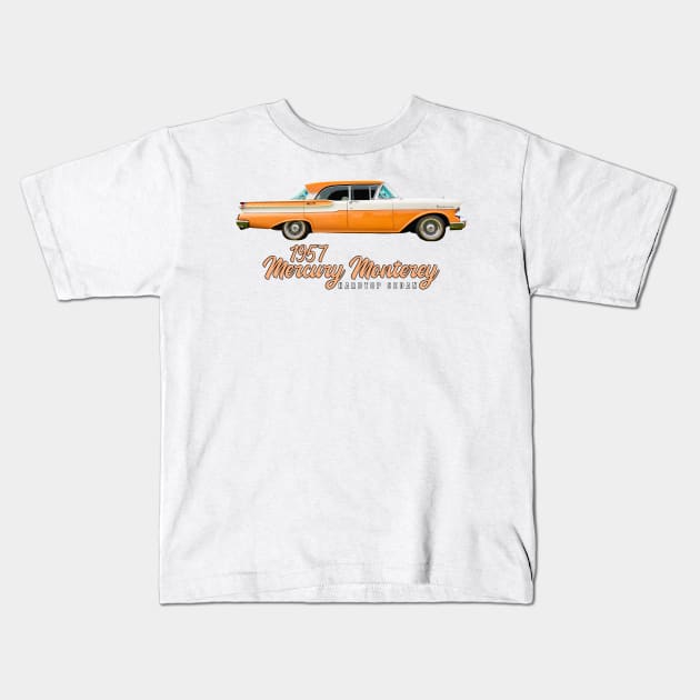 1957 Mercury Monterey Hardtop Sedan Kids T-Shirt by Gestalt Imagery